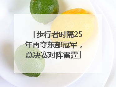 步行者时隔25年再夺东部冠军，总决赛对阵雷霆